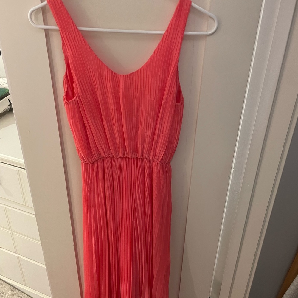 Bright Pink Alice + Olivia Accordion Cocktail Dress - Size 2